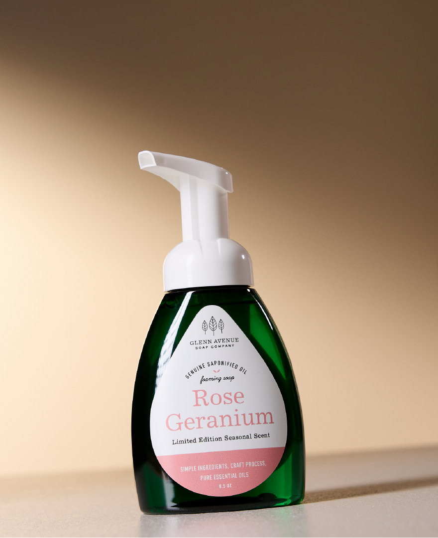 Rose Geranium Foaming Hand Soap