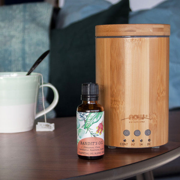 Real Bamboo Ultrasonic Essential Oil Diffuser - Glenn Avenue Soap